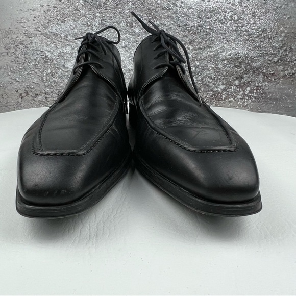 527 Magnanni PARDO derby Elegant Black Leather Men\'s Shoes 14 main image 4